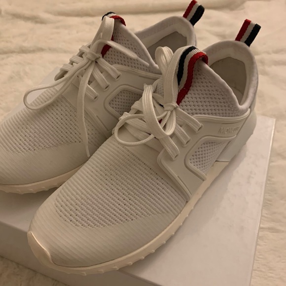 BRAND NEW MONCLER women’s white sneakers - Picture 3 of 4